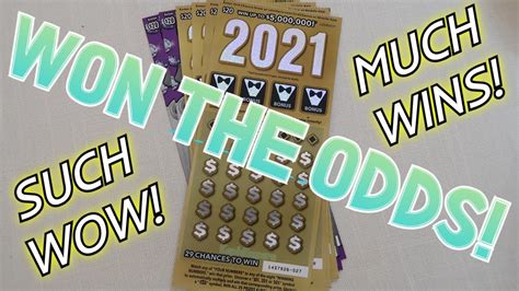 Scratch Ticket Odds .